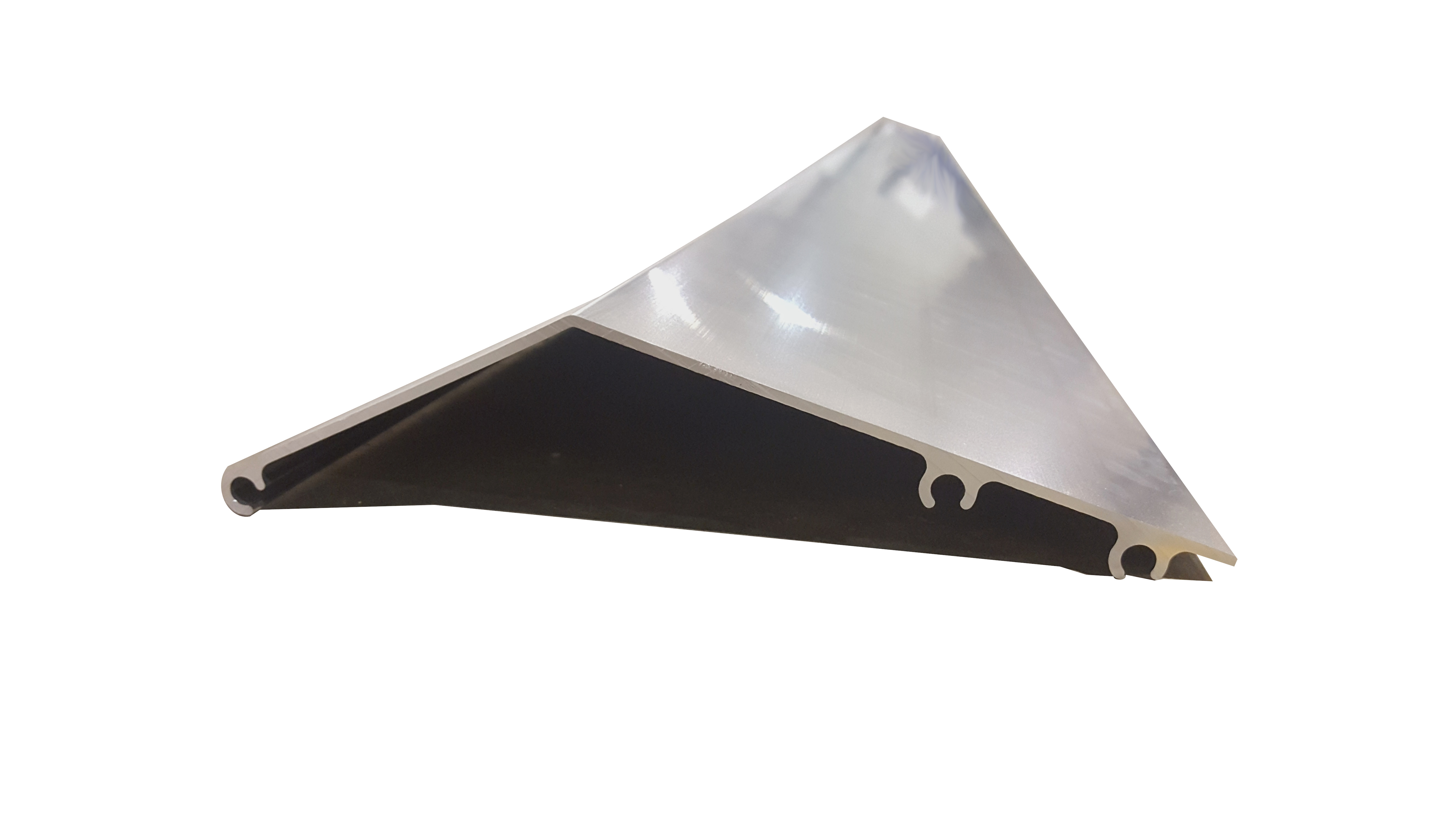 Tarp Wind Deflector with Mounting Hardware, 95" Aluminum Wind Screen